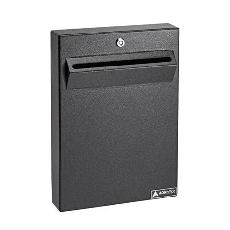 secure metal drop box|secure drop box for documents.